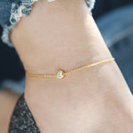 Load image into Gallery viewer, Dainty 18K Gold Plated Anklet - Beach Bracelet