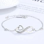 Load image into Gallery viewer, Infinite Affection Heart Bracelet
