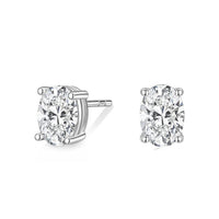 CZ Stud Earrings for Women — 925 Sterling Silver, Prong-Set Cubic Zirconia, Hypoallergenic