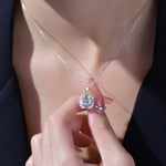 Load image into Gallery viewer, Round Brilliant Cut Necklace