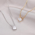 Load image into Gallery viewer, Elegant Zircon Birthstone Necklace
