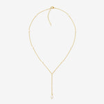 Load image into Gallery viewer, Dainty Fresh Water Pearl Necklace - Gold Plated Chain