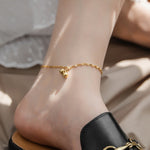 Load image into Gallery viewer, Dainty Ball Pendant Anklets - Waterproof Beach Jewelry