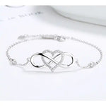 Load image into Gallery viewer, Eternal Love Heart Bracelet