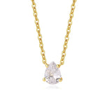 Load image into Gallery viewer, Diamond Water Drop Pendant Necklace