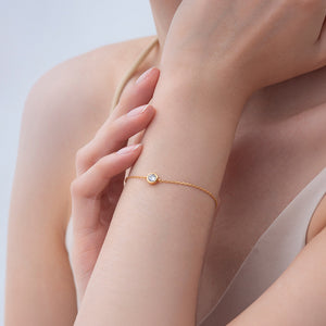 Gold Anklet for Women — 18K Gold Plated, Dainty Beach Ankle Bracelet