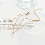 Load image into Gallery viewer, 18K Gold Plated S-Chain Bracelet with Cubic Zirconia