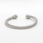 Load image into Gallery viewer, Gold Plated Cable Chain Cuff Bracelet