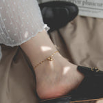 Load image into Gallery viewer, Dainty Ball Pendant Anklets - Waterproof Beach Jewelry