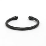 Load image into Gallery viewer, Gold Plated Cable Chain Cuff Bracelet