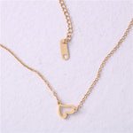 Load image into Gallery viewer, Fashionable Initial & Love Pendant Necklace
