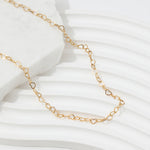 Load image into Gallery viewer, Dainty Hollow Heart Choker in Gold-Plated Finish