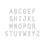 Load image into Gallery viewer, Sideways Initial Letter Necklace