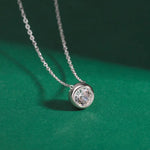 Load image into Gallery viewer, Sterling Silver Zircon Choker Necklace