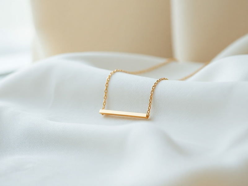 Bar Necklace Guide: Vertical vs Horizontal, Gold vs Silver, What to Engrave