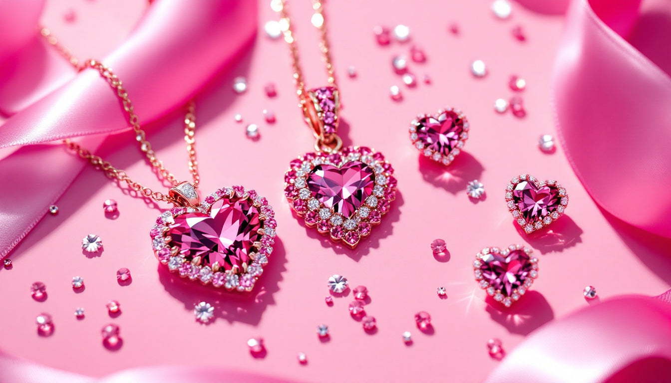 Barbiecore Jewelry Guide 2026: Hot Pink & Heart Motifs – AJLuxe