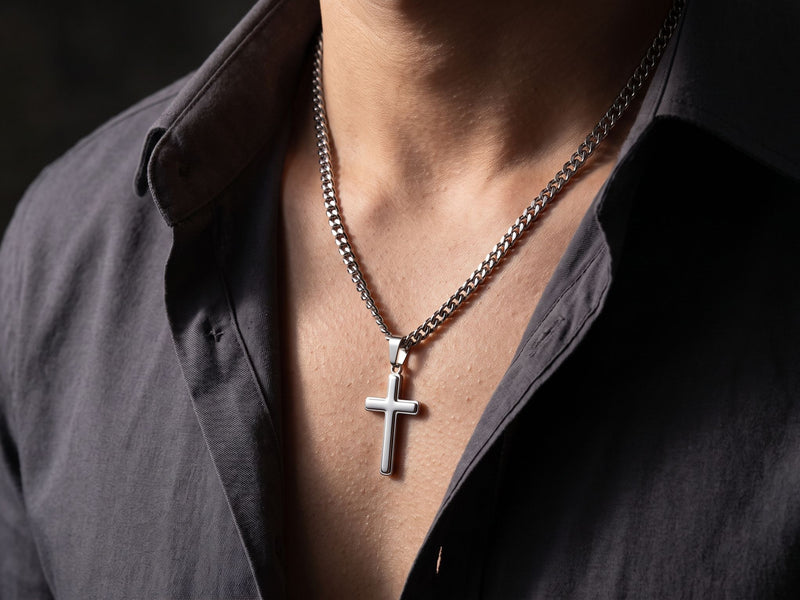 Best Men's Cross Necklaces (2026): Metals, Chains & How to Choose