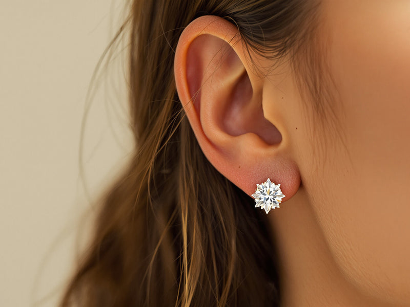 Best Moissanite Earrings 2026: Buying Guide + Sizing Chart