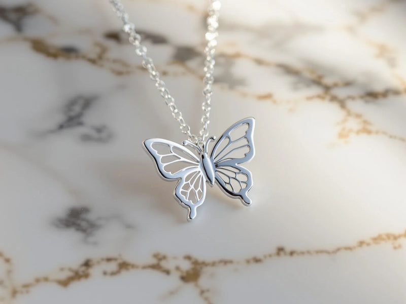 Butterfly Necklace Meaning: Transformation, Rebirth & Freedom Symbolism
