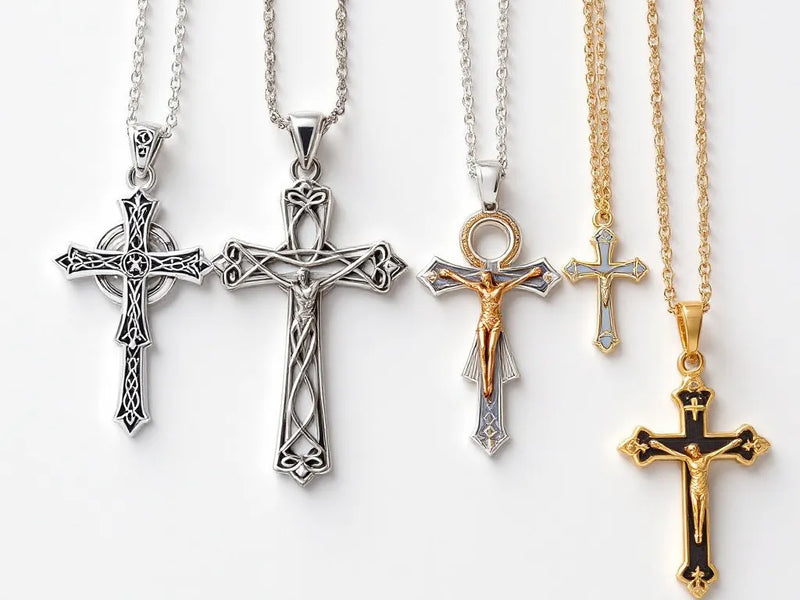 Types of Cross Necklaces: Latin, Celtic, Orthodox, Ankh, and More