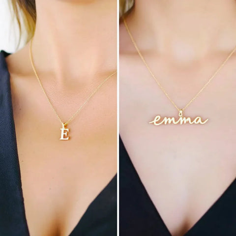 Initial Necklace vs Name Necklace: Which Should You Buy?