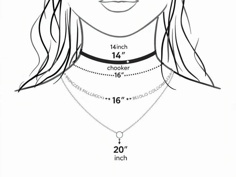 Chain Necklace Length Guide: 14 to 36 Inches Explained