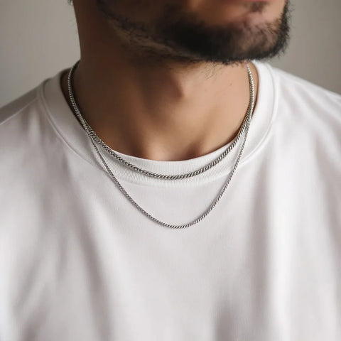 How to Wear a Men's Necklace: Length, Layering & Style Rules That Actually Work