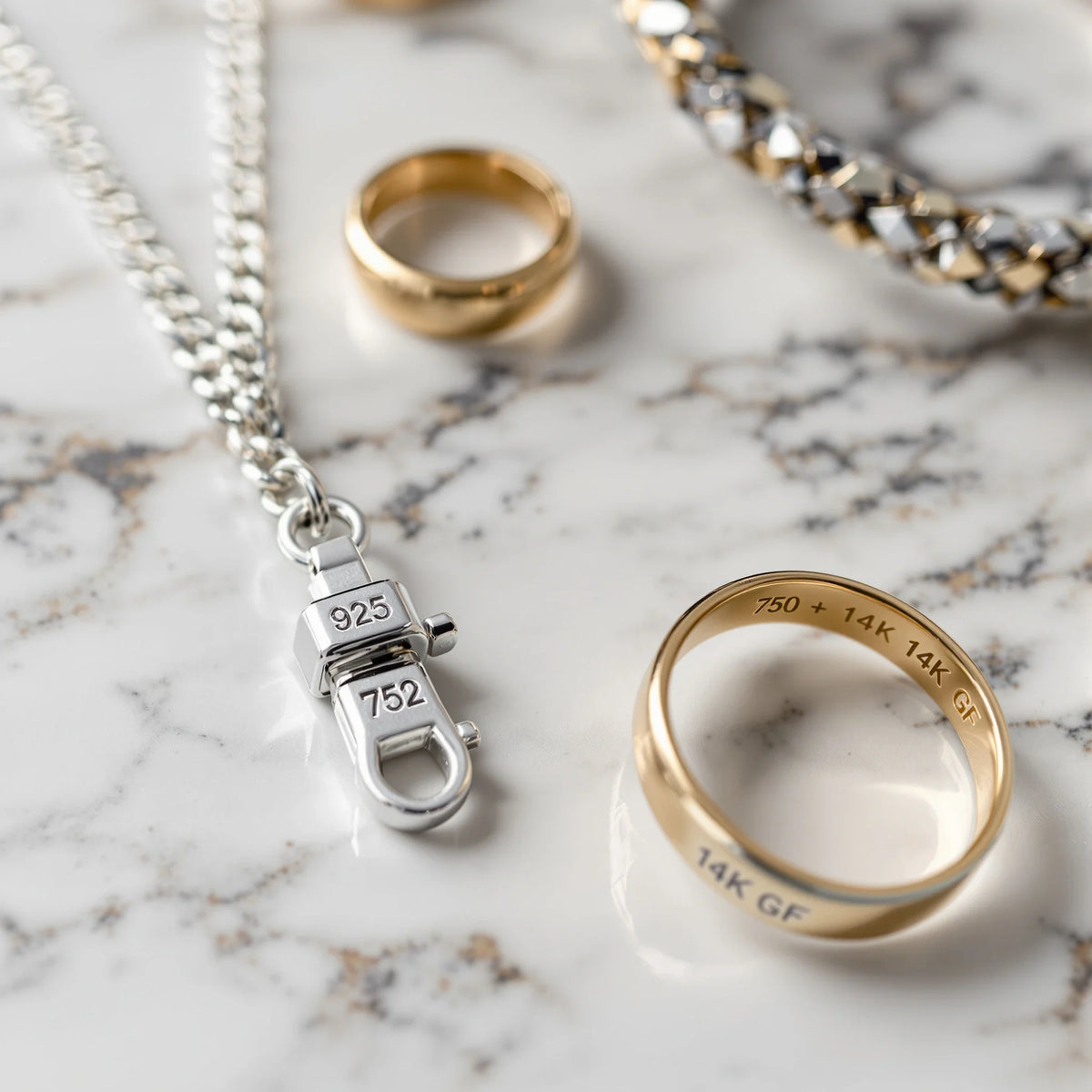 925 Stamp on Jewelry and All Hallmarks Explained (2026) – AJLuxe