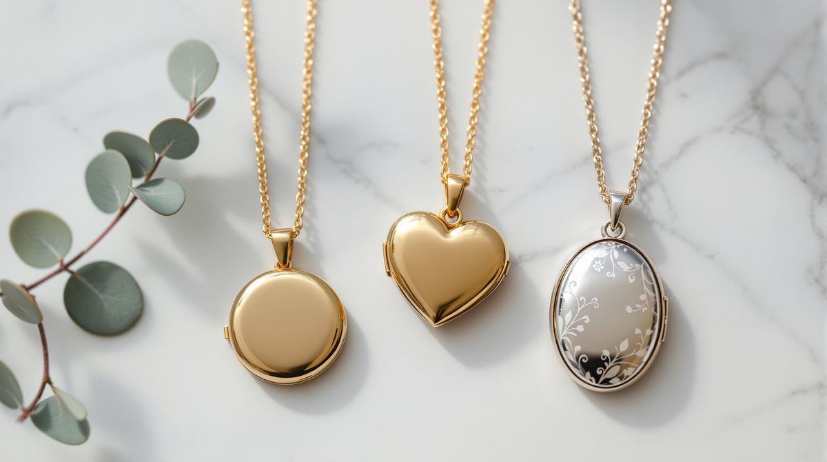 Locket Necklace Guide: Types, Meanings, Sizes & How to Choose (2026 ...