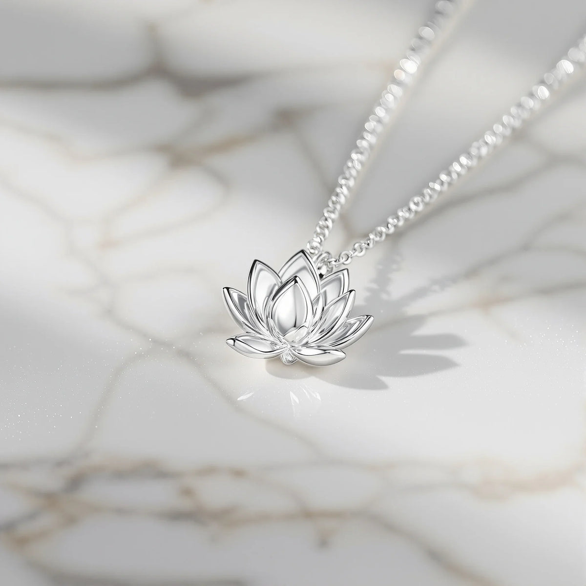 Lotus Necklace Meaning: Spiritual Growth & Purity – AJLuxe
