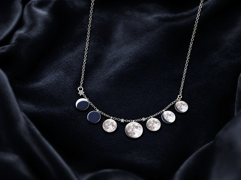 Moon Phase Jewelry Meaning: All 8 Phases Explained | AJLuxe