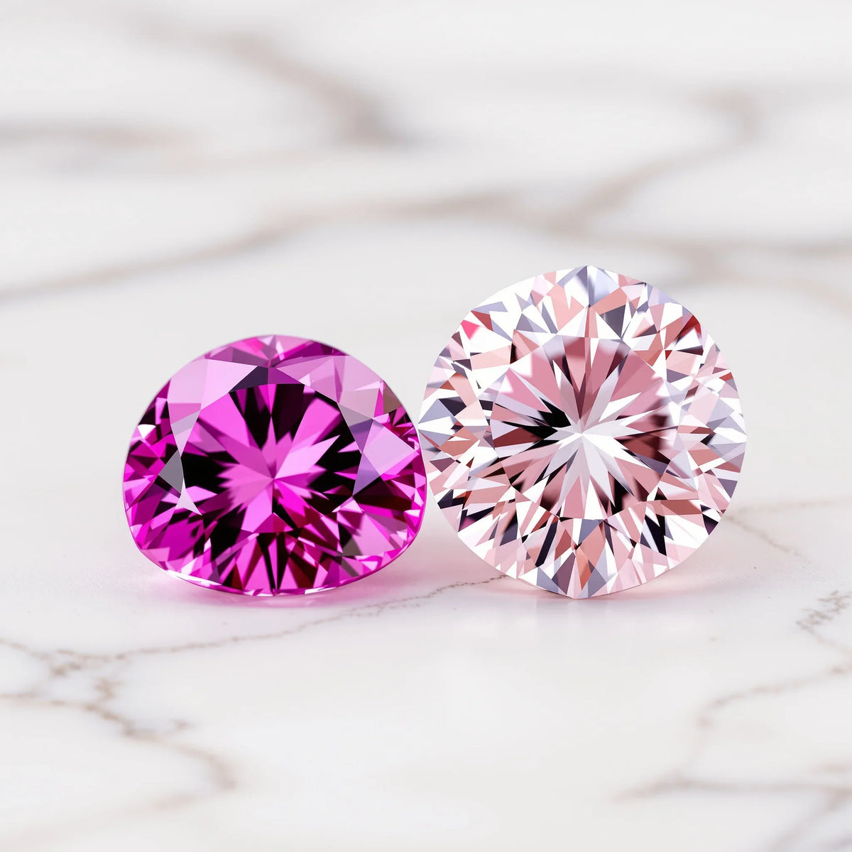 Pink Sapphire vs Pink Diamond: Color, Price & Which to Choose