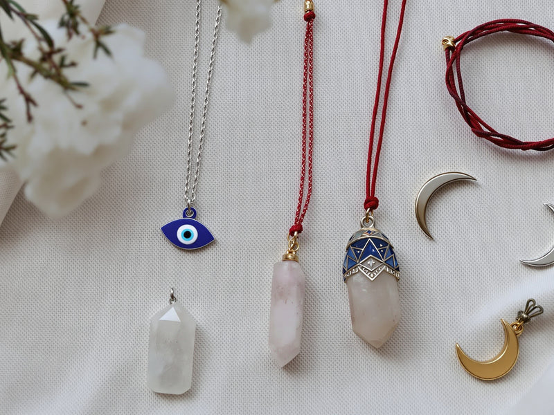 Spiritual Jewelry Guide: Evil Eye, Red String, Crystal & Celestial Meanings