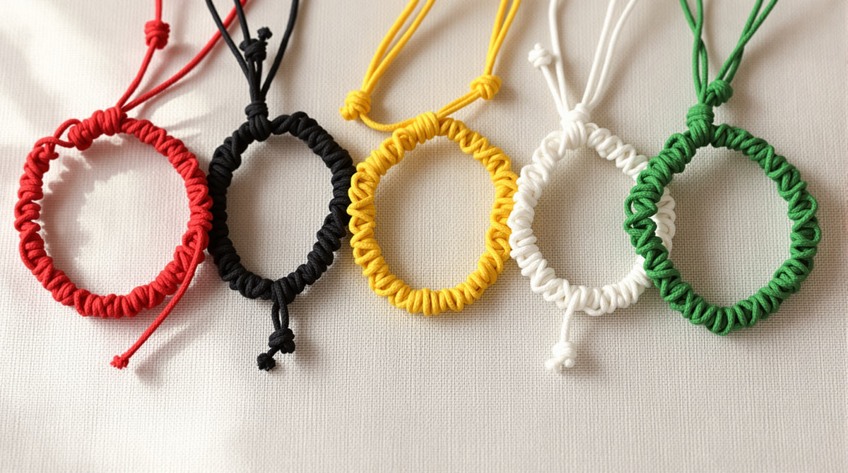 String Bracelet Meaning: Colors, Traditions & What Each Color Stands ...