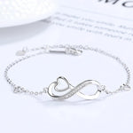 Load image into Gallery viewer, Infinite Affection Heart Bracelet