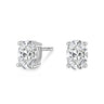 CZ Stud Earrings for Women — 925 Sterling Silver, Prong-Set Cubic Zirconia, Hypoallergenic