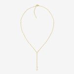 Load image into Gallery viewer, Dainty Fresh Water Pearl Necklace - Gold Plated Chain
