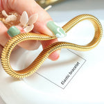 Load image into Gallery viewer, Gold Plated Elastic Bangle