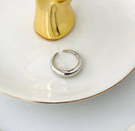 Load image into Gallery viewer, 925 Sterling Silver Minimalist 14K Gold Plated Ring