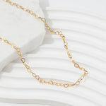 Load image into Gallery viewer, Dainty Hollow Heart Choker in Gold-Plated Finish
