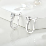 Load image into Gallery viewer, Moissanite Earrings for Women 925 Sterling Silver
