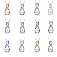 Birthstone Necklaces by Month