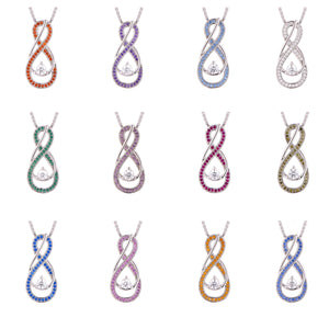 Birthstone Necklaces by Month