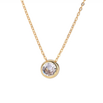 Load image into Gallery viewer, Gold Plated Zircon Choker Necklace