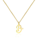 Load image into Gallery viewer, 18K Gold Heart Initial Necklace
