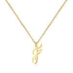 Load image into Gallery viewer, 18K Gold Heart Initial Necklace
