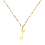 Load image into Gallery viewer, 18K Gold Heart Initial Necklace
