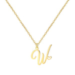 Load image into Gallery viewer, 18K Gold Heart Initial Necklace
