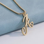 Load and play video in Gallery viewer, 18K Gold Heart Initial Necklace
